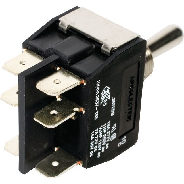 Sourcing Map Mini-interrupteurs à Levier 3 Positions ON-OFF-ON