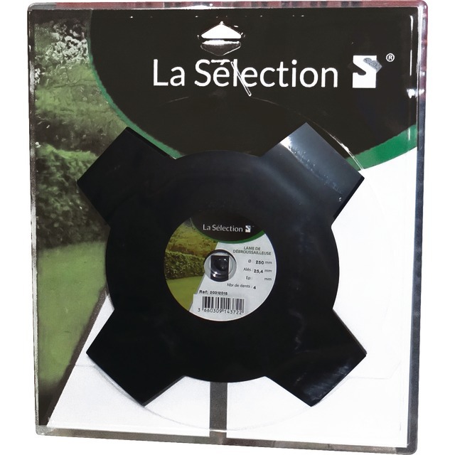 CZS Lame De Brosse à Dents De Tronçonneuse - 230 Mm - Avec Lame De Scie - Pour Débroussailleuse