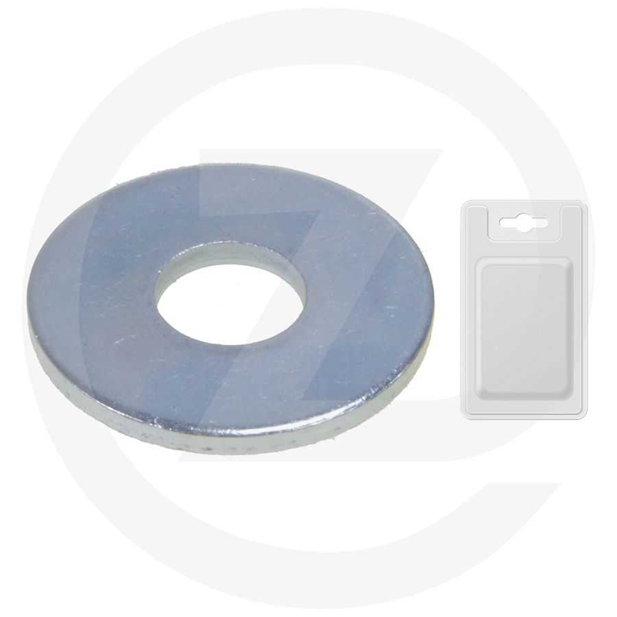 Set Di 10 Rondelle In Nylon Plastificato, H.25 X L.25 X P.3 Mm AFBAT